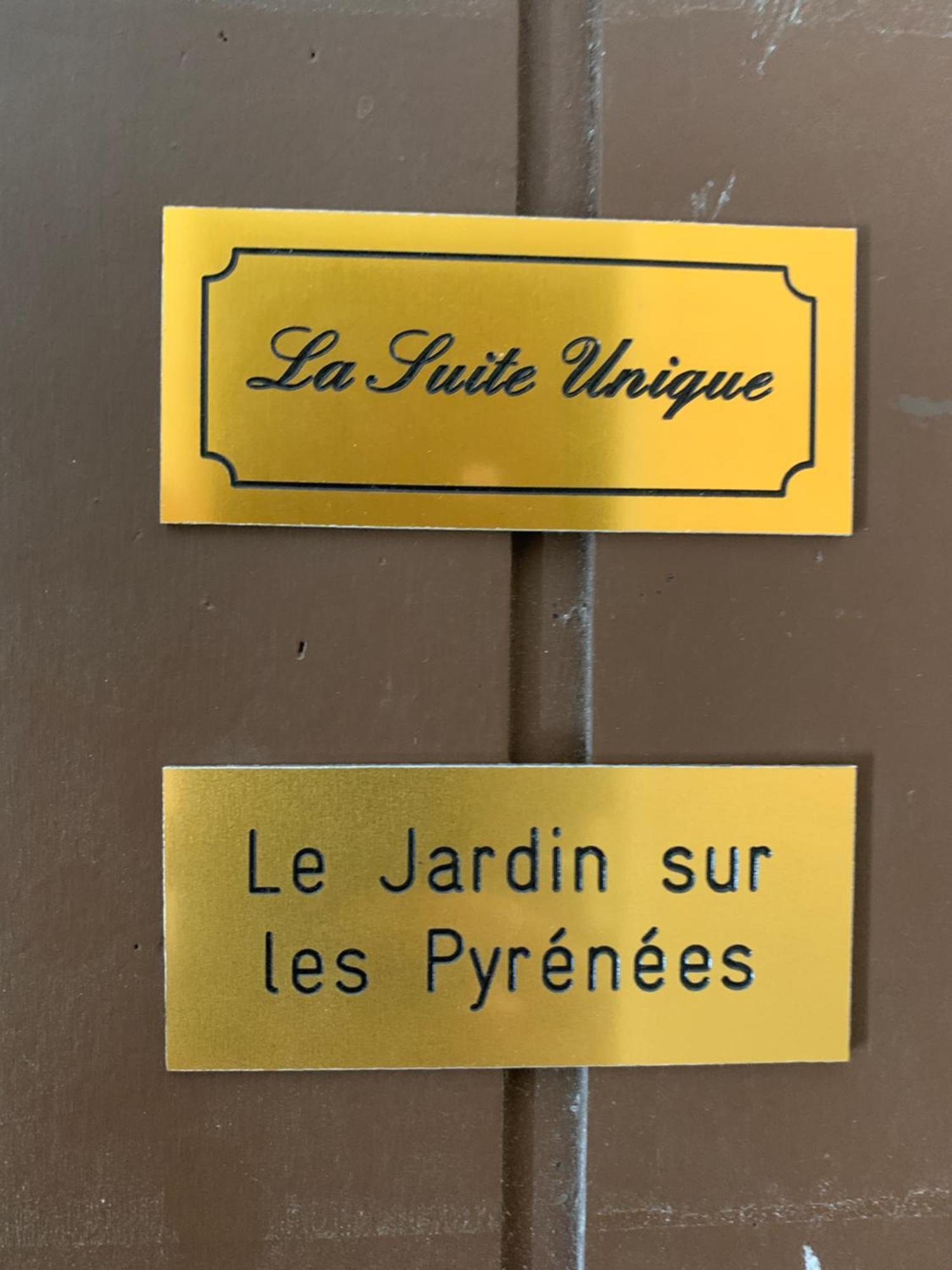 La Suite Unique - Le Jardin Sur Les Pyrenees- Vue Panoramique Montagne -Jardin Cloture Prive De 100M2-Parking-Linge De Lit Et Serviettes Compris- Bielle Exterior photo